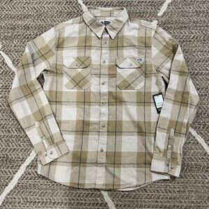 Salty crew first light flannel SZ MEDIUM